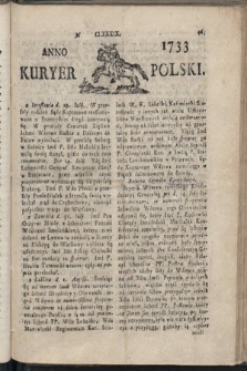Kuryer Polski. 1733, nr 189