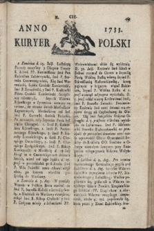 Kuryer Polski. 1733, nr 190