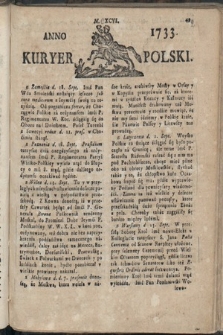 Kuryer Polski. 1733, nr 196