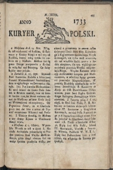 Kuryer Polski. 1733, nr 197