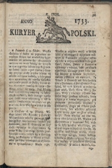 Kuryer Polski. 1733, nr 199