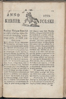 Kuryer Polski. 1733, nr 202
