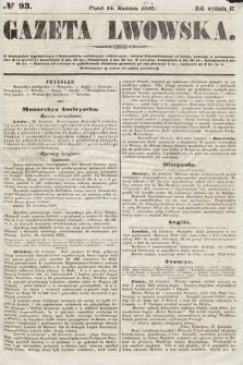 Gazeta Lwowska. 1857, nr 93