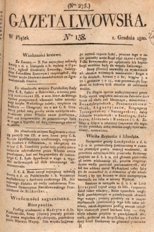 Gazeta Lwowska. 1820, nr 138