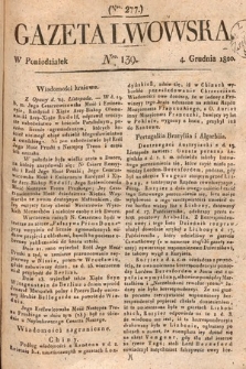 Gazeta Lwowska. 1820, nr 139