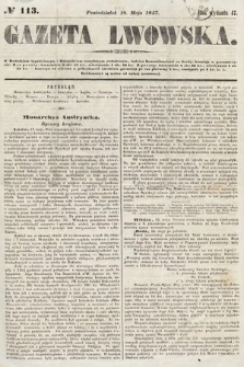 Gazeta Lwowska. 1857, nr 113