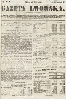 Gazeta Lwowska. 1857, nr 114