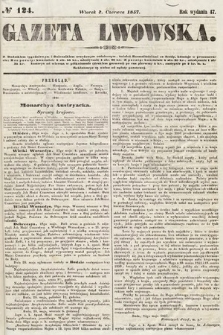 Gazeta Lwowska. 1857, nr 124