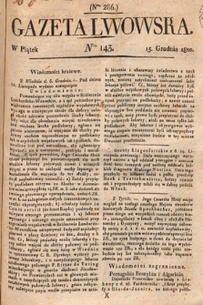 Gazeta Lwowska. 1820, nr 143