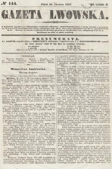 Gazeta Lwowska. 1857, nr 144