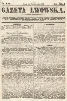 Gazeta Lwowska. 1857, nr 234