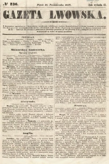Gazeta Lwowska. 1857, nr 236