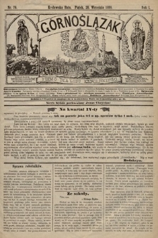 Górnoślązak : pismo dla ludu katolickiego. 1888, nr 76