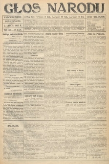 Głos Narodu (wydanie wieczorne). 1917, nr 155