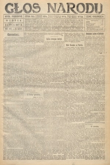 Głos Narodu (wydanie poranne). 1917, nr 155