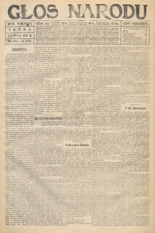 Głos Narodu (wydanie poranne). 1917, nr 156