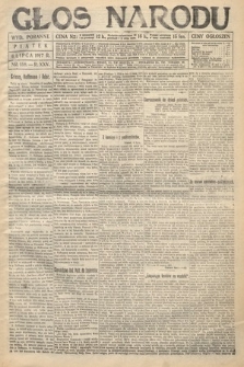 Głos Narodu (wydanie poranne). 1917, nr 158