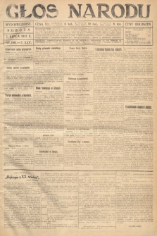 Głos Narodu (wydanie wieczorne). 1917, nr 160