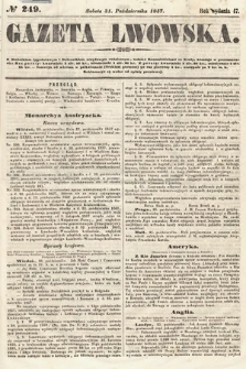 Gazeta Lwowska. 1857, nr 249