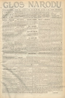 Głos Narodu (wydanie wieczorne). 1917, nr 164