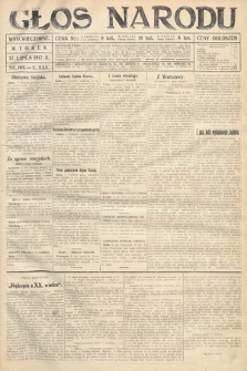 Głos Narodu (wydanie wieczorne). 1917, nr 168
