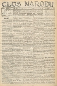 Głos Narodu (wydanie poranne). 1917, nr 168