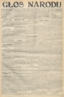 Głos Narodu (wydanie wieczorne). 1917, nr 172