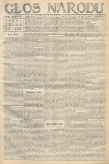 Głos Narodu (wydanie poranne). 1917, nr 174