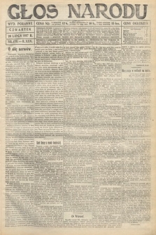 Głos Narodu (wydanie poranne). 1917, nr 175