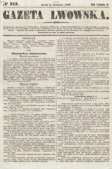 Gazeta Lwowska. 1857, nr 252