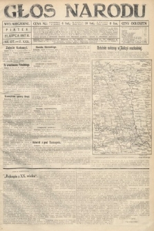 Głos Narodu (wydanie wieczorne). 1917, nr 177