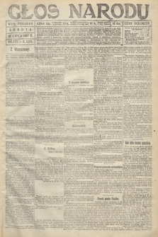 Głos Narodu (wydanie poranne). 1917, nr 177