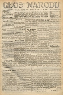 Głos Narodu (wydanie wieczorne). 1917, nr 180