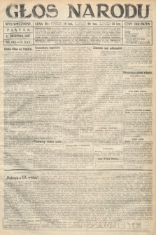 Głos Narodu (wydanie wieczorne). 1917, nr 183