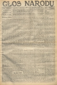 Głos Narodu (wydanie poranne). 1917, nr 184