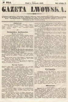 Gazeta Lwowska. 1857, nr 254