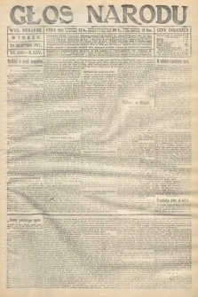 Głos Narodu (wydanie poranne). 1917, nr 202