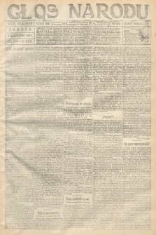 Głos Narodu (wydanie poranne). 1917, nr 206