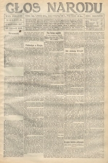 Głos Narodu (wydanie poranne). 1917, nr 207