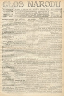 Głos Narodu (wydanie wieczorne). 1917, nr 208