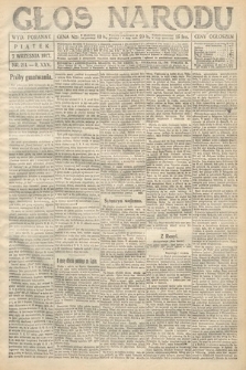Głos Narodu (wydanie poranne). 1917, nr 211