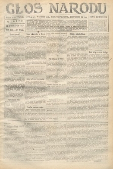 Głos Narodu (wydanie wieczorne). 1917, nr 214