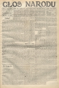 Głos Narodu (wydanie poranne). 1917, nr 216