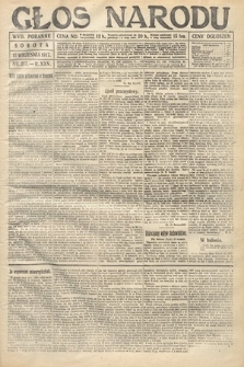 Głos Narodu (wydanie poranne). 1917, nr 217