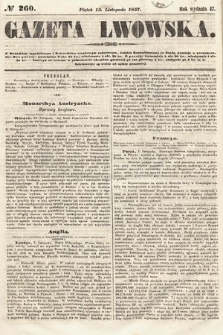 Gazeta Lwowska. 1857, nr 260