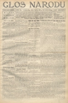 Głos Narodu (wydanie wieczorne). 1917, nr 223