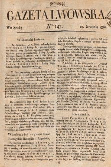 Gazeta Lwowska. 1820, nr 147