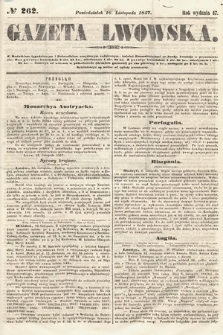 Gazeta Lwowska. 1857, nr 262