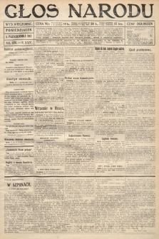 Głos Narodu (wydanie wieczorne). 1917, nr 231
