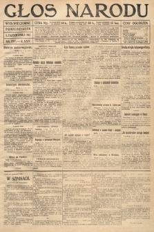 Głos Narodu (wydanie wieczorne). 1917, nr 237